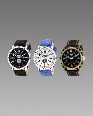 Combo of 3 Analog Watch