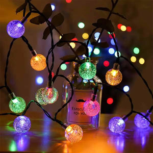 New 14 LED Crystal Bubble Ball String Fairy Lights